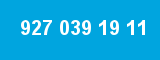 927 039 19 11